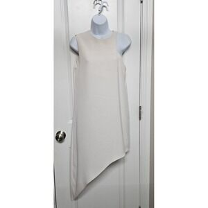 Iro Away Powder  Sleeveless High Neck Asymmetric Cocktail Dress Size 36